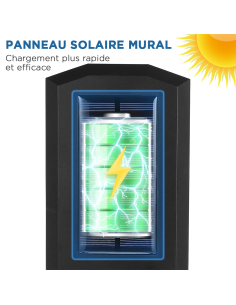 Lampe solaire PP-902T, capteur de mouvement,... 2