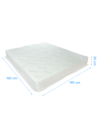 Matelas Double Dormi Bene respirant...