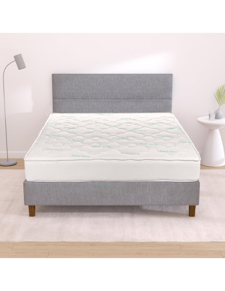 Matelas Double Dormi Bene respirant anti-allergique anti-acariens 160x190x20cm
