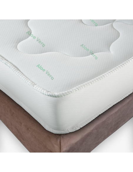 Matelas Double Dormi Bene respirant anti-allergique anti-acariens 160x190x20cm