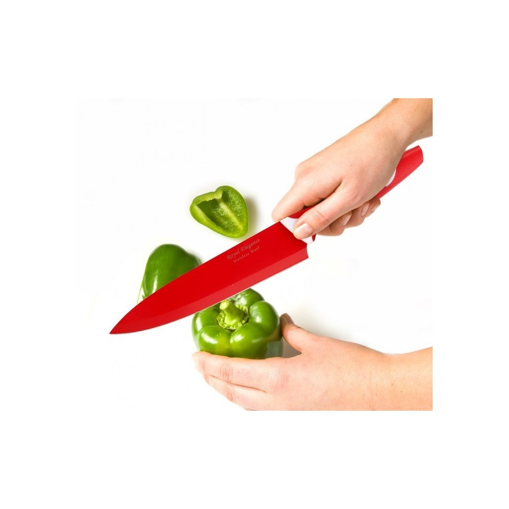 Ensemble de couteaux céramique antibactériens - Set de 5 piéces avec un exposant 0015