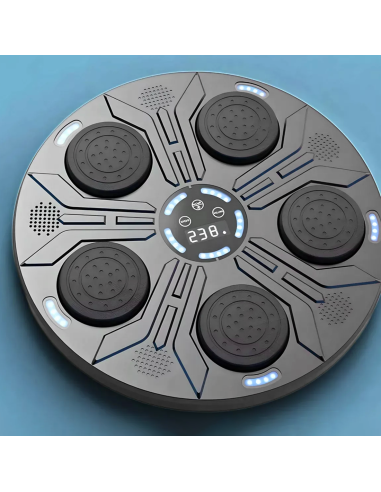 Machine à boxe musicale murale réglable avec...