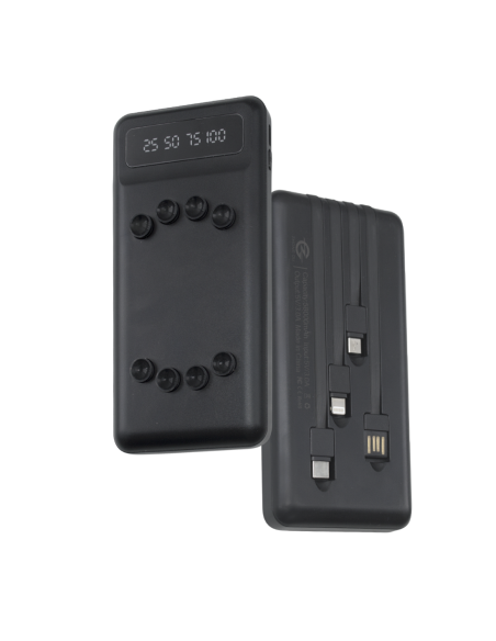 Powerbank 58000mAh Chargeur Rapide Portable avec 4 Câbles Inclus USB