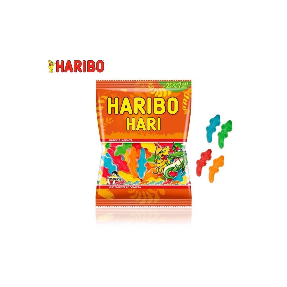 Pack Party de 130 Mini sachets de bonbons HARIBO sacs goûts mixtes