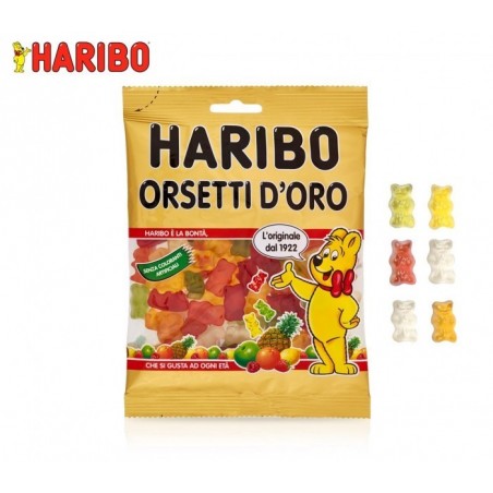 Pack Party de 130 Mini sachets de bonbons HARIBO sacs goûts mixtes