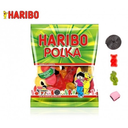 Pack Party de 130 Mini sachets de bonbons HARIBO sacs goûts mixtes