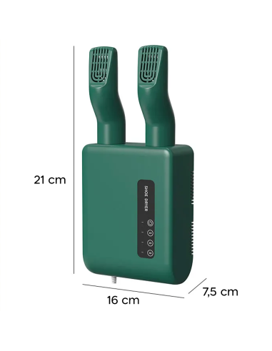 Sèche-chaussures électrique mural avec minuteur...