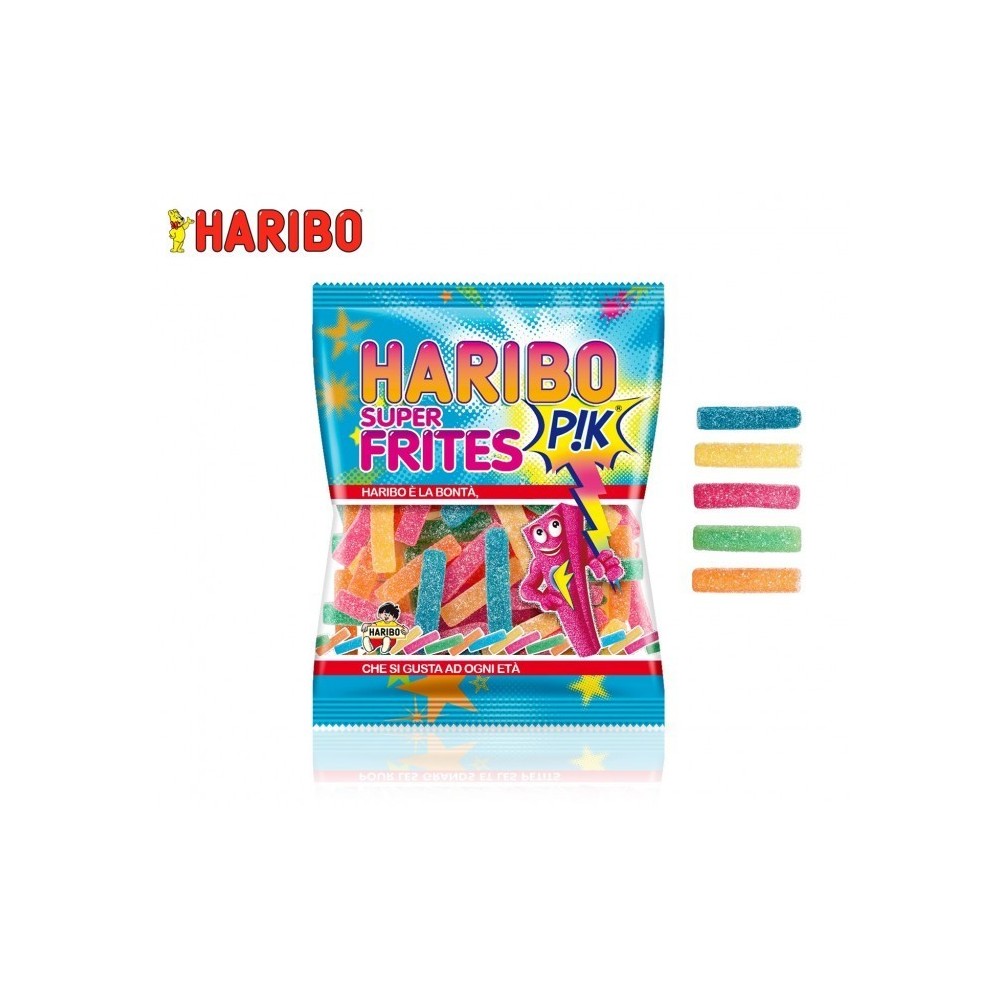 Pack Party de 130 Mini sachets de bonbons HARIBO sacs goûts mixtes