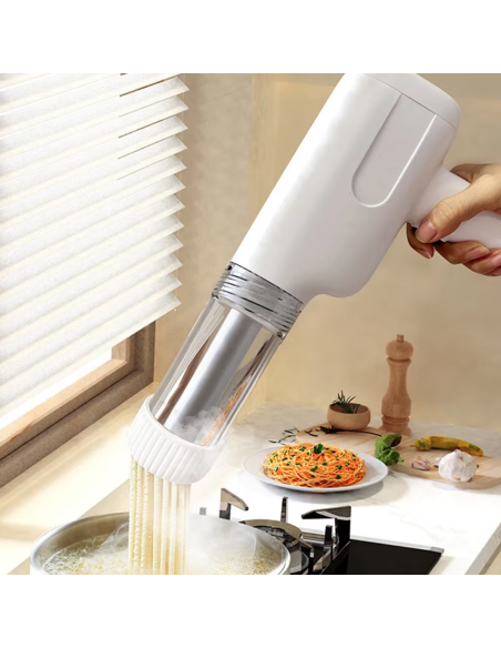 Machine à Pâtes Fraîches Spaghetti Tagliatelle avec 6 Moules Électrique Portable