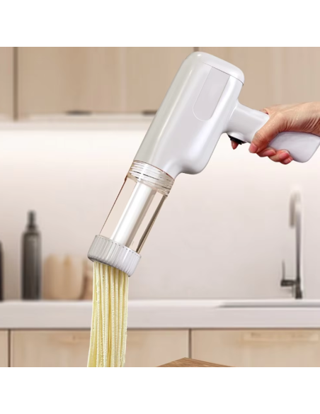 Machine à Pâtes Fraîches Spaghetti Tagliatelle avec 6 Moules Électrique Portable