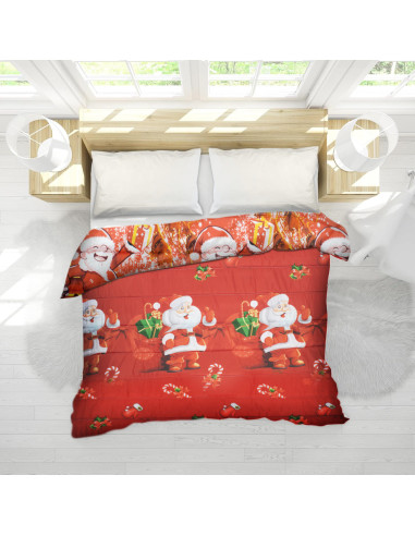 Trapunta de Noël Matrimoniale Impression Père...