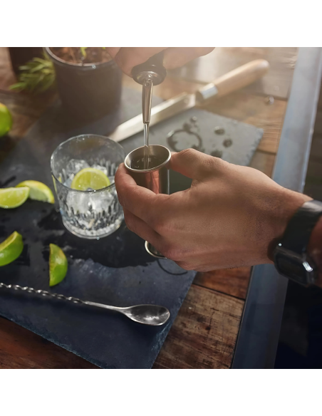 Set de Cocktail 8 Pièces Shaker en Acier 750ml Kit de Barman Professionnel