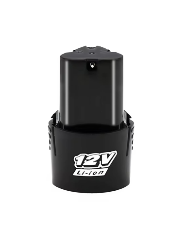 Batterie Lithium 12V cylindrique rechargeable pour perceuse et outils sans fil