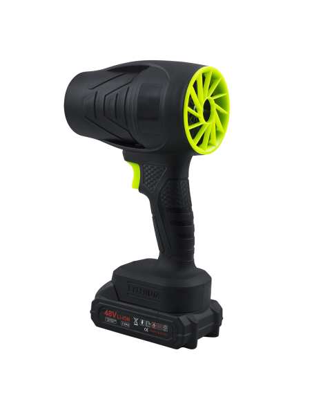 Souffleur Turbo Air Comprimé Sans Fil Électrique pour Poussière et Voiture