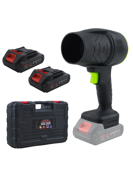 Souffleur Turbo Air Comprimé Sans Fil Électrique pour Poussière et Voiture