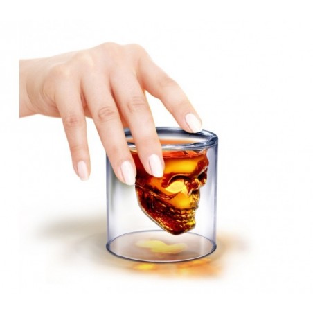 Kit 2 verres - crâne - tete de mort - boisson apéritif - Skull of doom 