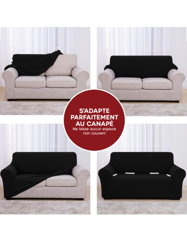 Housse de fauteuil 1 place avec élastique,...