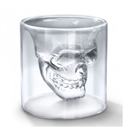 Kit 2 verres - crâne - tete de mort - boisson apéritif - Skull of doom 