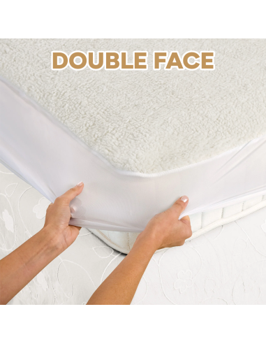 Topper pour Matelas Double LOLA Protège-matelas...