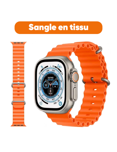 Smartwatch Ultra 49mm, 7 cinturini, notifiche,...