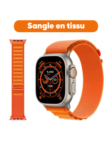 Smartwatch Ultra 49mm, 7 cinturini, notifiche,...