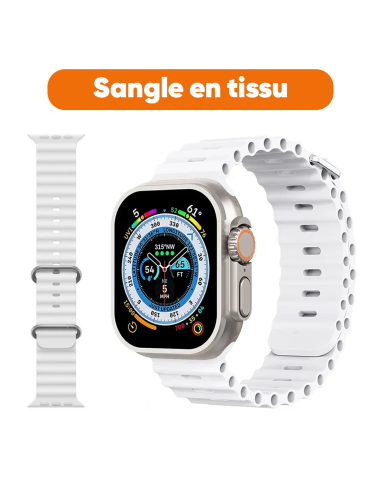 Smartwatch Ultra 49mm, 7 cinturini, notifiche,...