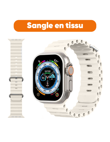 Smartwatch Ultra 49mm, 7 cinturini, notifiche,...