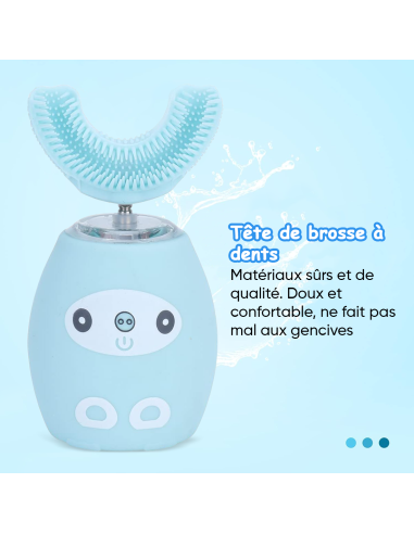 Brosse à dents électrique pour enfants en...