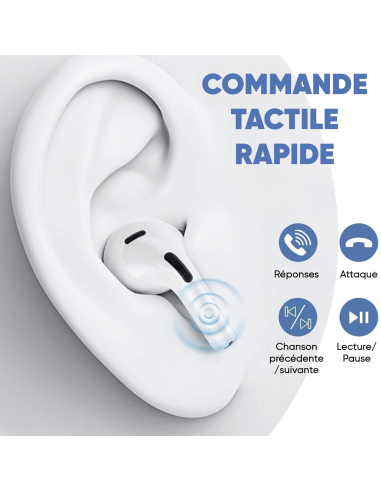 Écouteurs A9 Pro Bluetooth 54 sans fil...