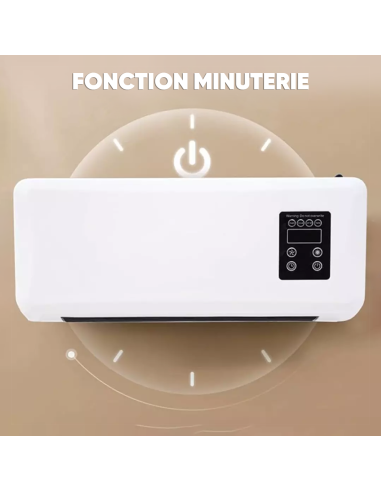 Radiateur Électrique Mural 2200W Chauffage de...