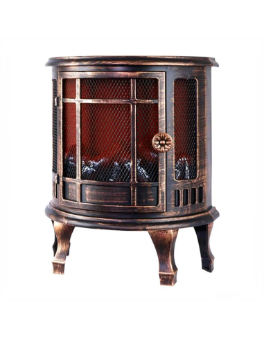 Cheminée Décorative à Piles Effet Flammes...