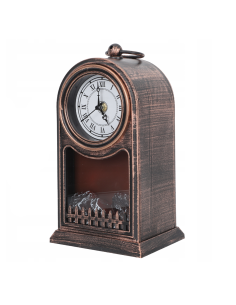 Horloge Décorative de Table Vintage avec Foyer à Piles et... 2