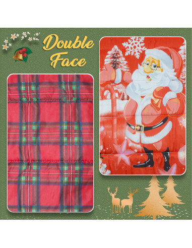 Trapunta de Noël Matrimoniale Double Face...