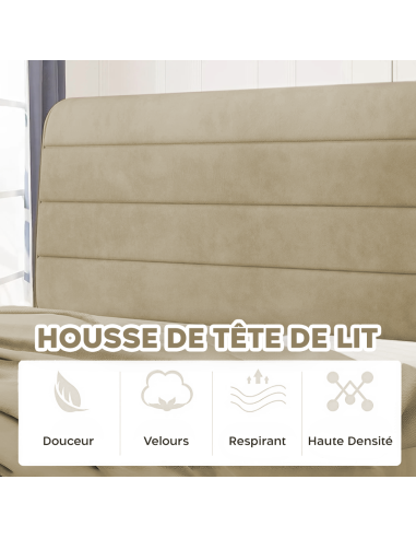 Couette Matrimoniale Velours Duvet Double Face...