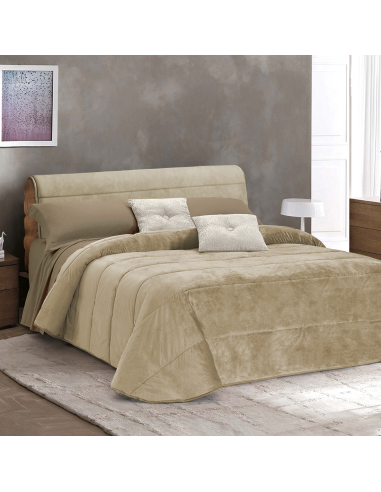 Couette Matrimoniale Velours Duvet Double Face...