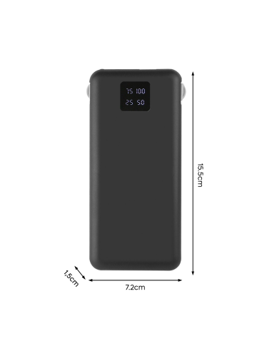 Powerbank 20000mAh chargeur rapide portable...