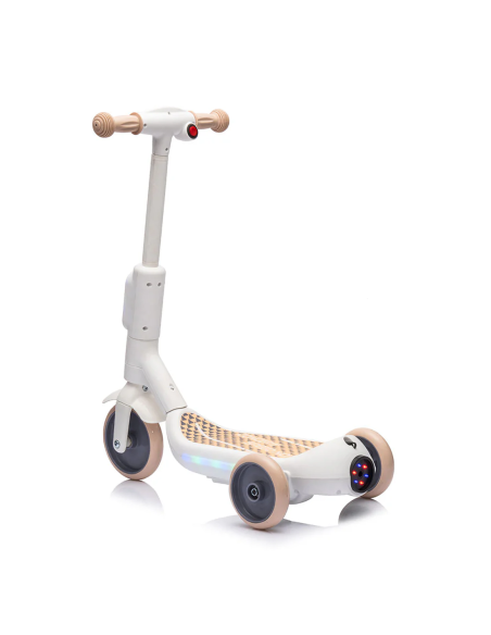 Trottinette Électrique Enfants LT983 Deluxe à 3 Roues avec Lumières RGB