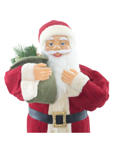 Père Noël Costume Rouge et Crème 144411 Décoration de... 2