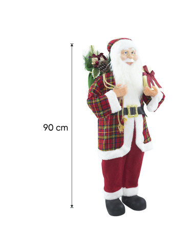 Père Noël en Habit Écossais 144418 Décoration...