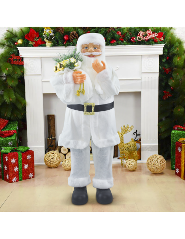 Père Noël en Habit Blanc 144506 Décoration de...