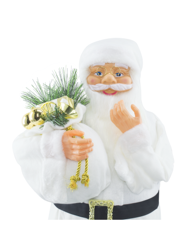 Père Noël en Habit Blanc 144506 Décoration de...