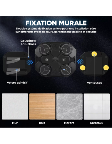 Machine de Boxe Musicale pour Enfants avec...