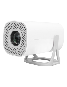 Projecteur 4K Ultra HD portable Wi-Fi, rotation 180° et... 2