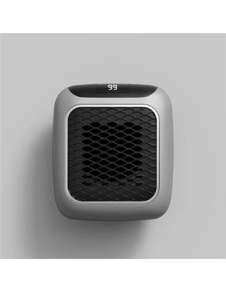 Mini radiateur électrique portable 800W avec écran LED et minuterie réglable