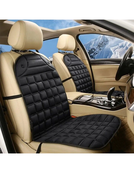 Coussin de siège chauffant universel avec 2 niveaux de réglage de chaleur