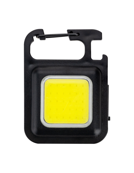 Mini Lampe LED Porte-Clés Multifonction avec Aimant et Décapsuleur