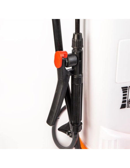 Pulvérisateur manuel à dos 16L avec pompe et buses pour jardin.