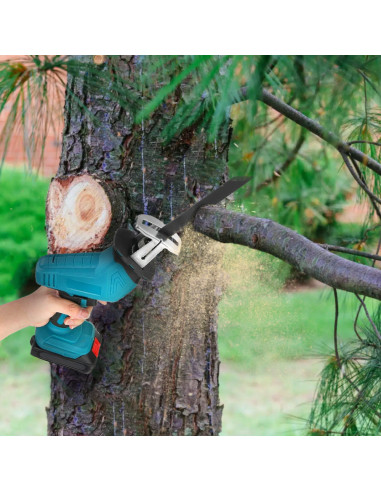 Scie alternative 48V, double batterie, 4 lames,...