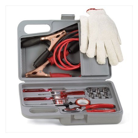Equipement d'urgence pour voiture - Valise d'urgence - 30 piéces