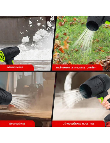 Souffleur Turbo Air Comprimé Sans Fil...